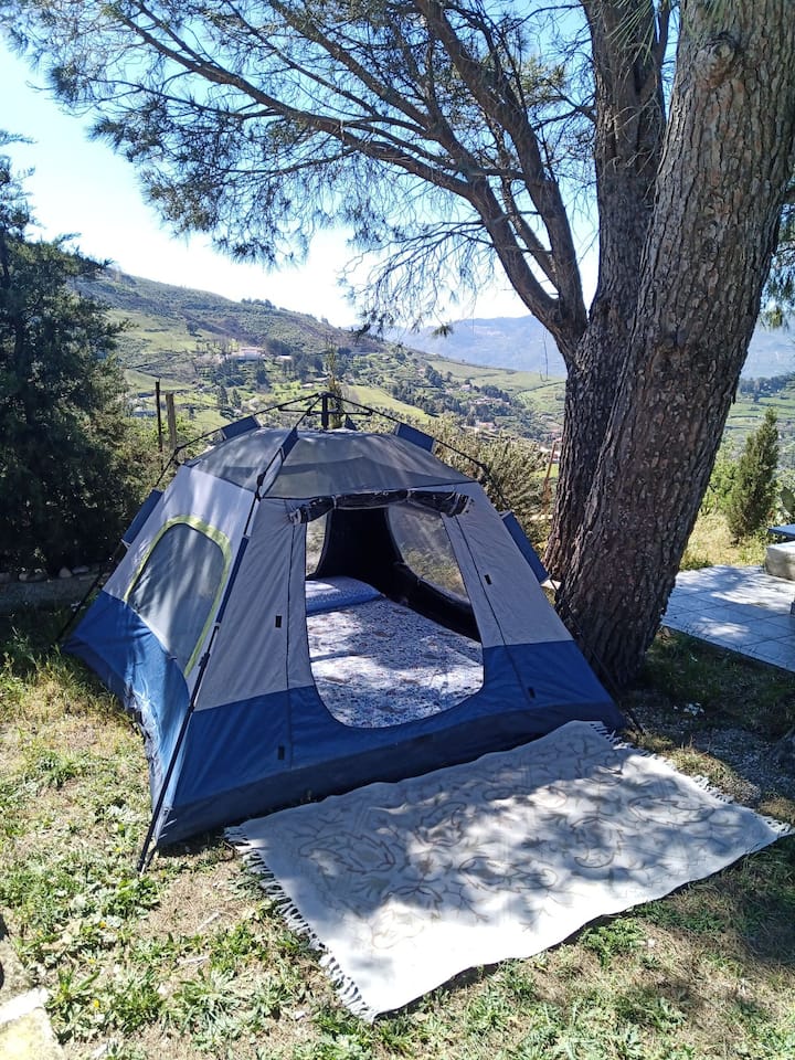 safari tent sicilia