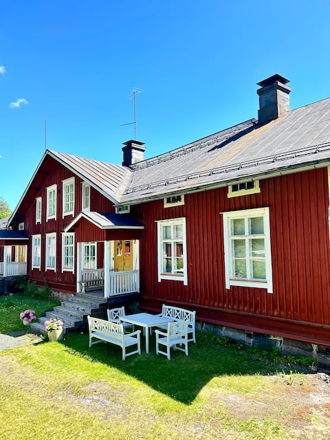 Spacious Log Home in the Heart of the Village
