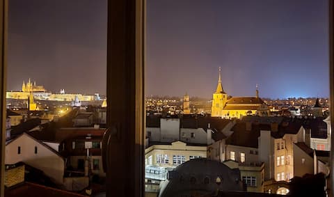 Popular Airbnb listing: Lux Apartment • Prague View in Nové Město
