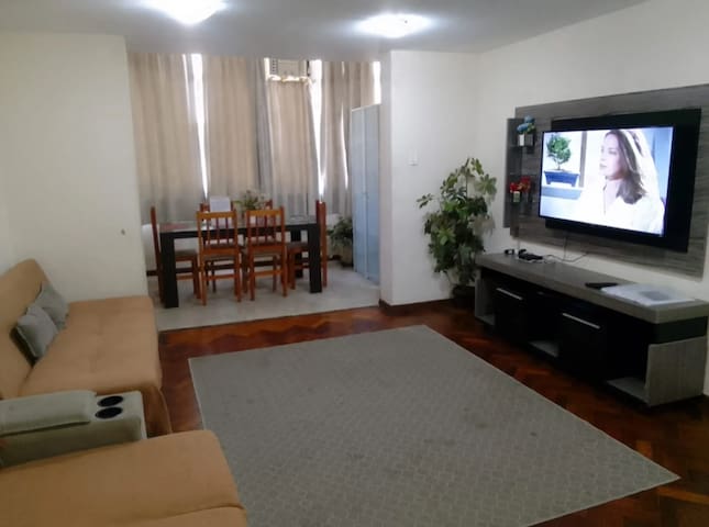 Enorme 4 quartos com ar em Copa