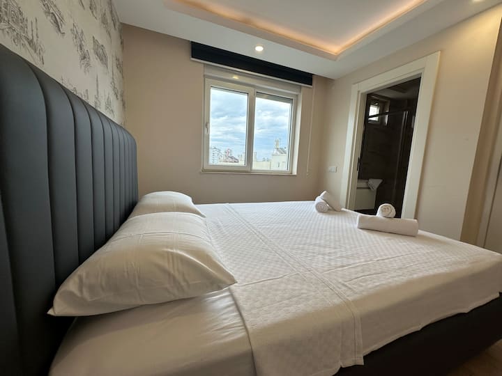 2つ目のベッドにはスイートバスルームがあります。