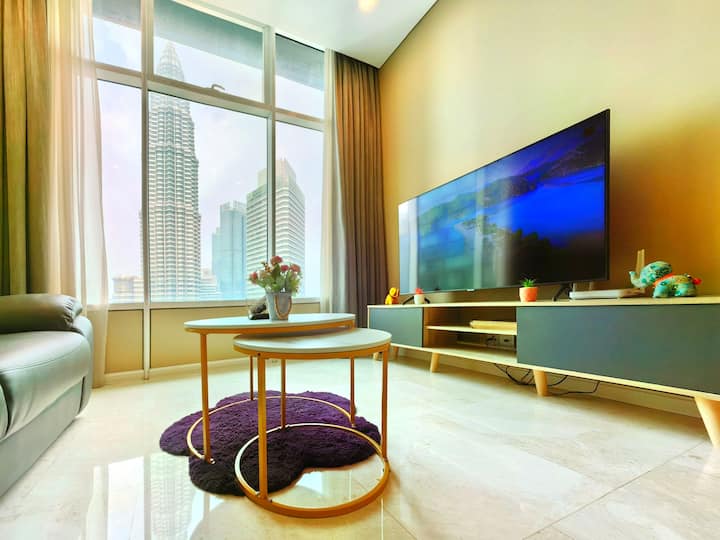 Elegant Sky Suites 3 Br (1 Min Walk To Klcc) - Cheras