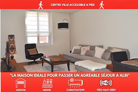 La Pause du Savoir Albigeois - Garage - Air conditioning