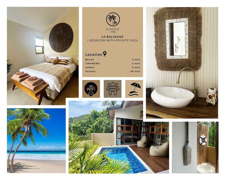 Villa La Balinaise - Vue Mer, Villa 16 - Ko Samui