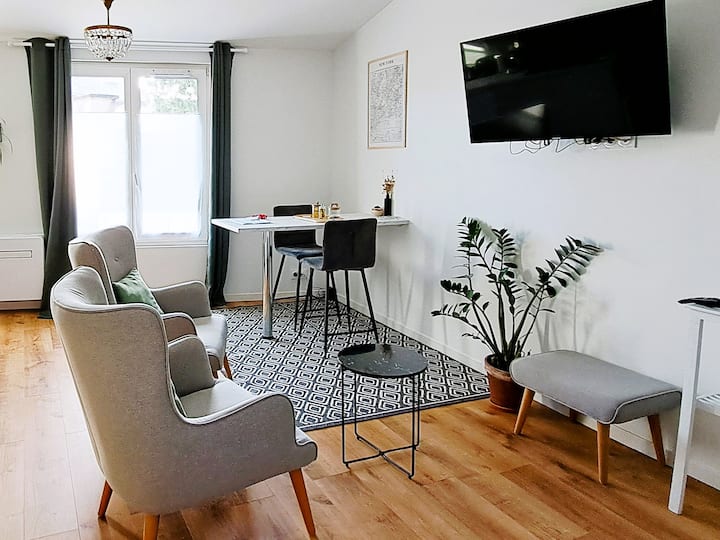 Studio Cosy & Lumineux Cœur Niort Parking Gratuit - Niort