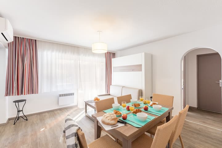 Pierre&vacances - Appart 6 Pers - 2 Ch - Balcon - Sainte-Maxime