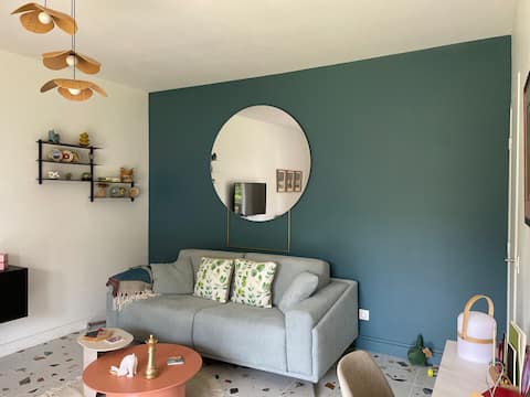 Top performing Airbnb: The Mansions of Honfleur F2 - 2 people in Équemauville