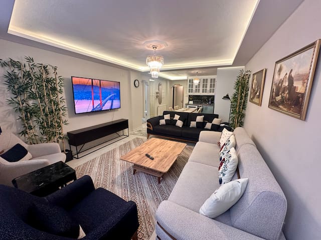 4 Rooms Modern Flat 3 min to Blue Mosque St.Sofia