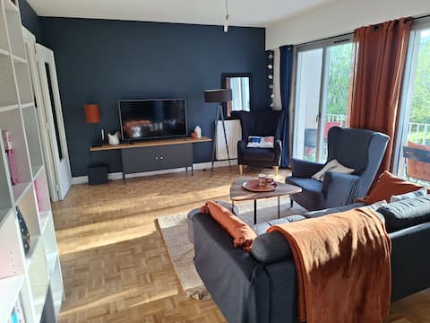Top Airbnb: Bright & spacious apartment in Yvelines