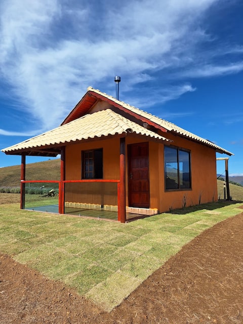 Chalé Rústico na serra da Mantiqueira