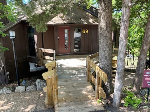 Unique Octagon Home on Water