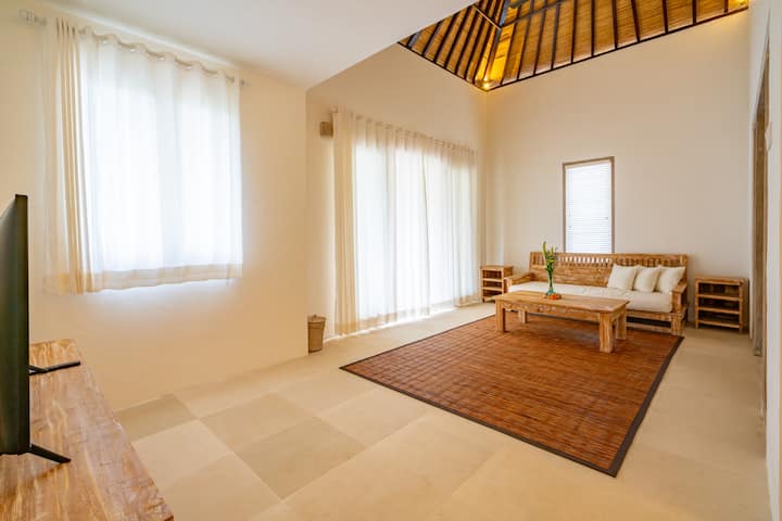 2 Br Villa Private Pool, Rice Field View. - Bangli