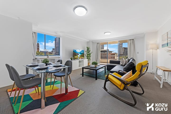 Kozyguru | Haymarket | 1 Bed Big Balcony Apt - Sydney central station