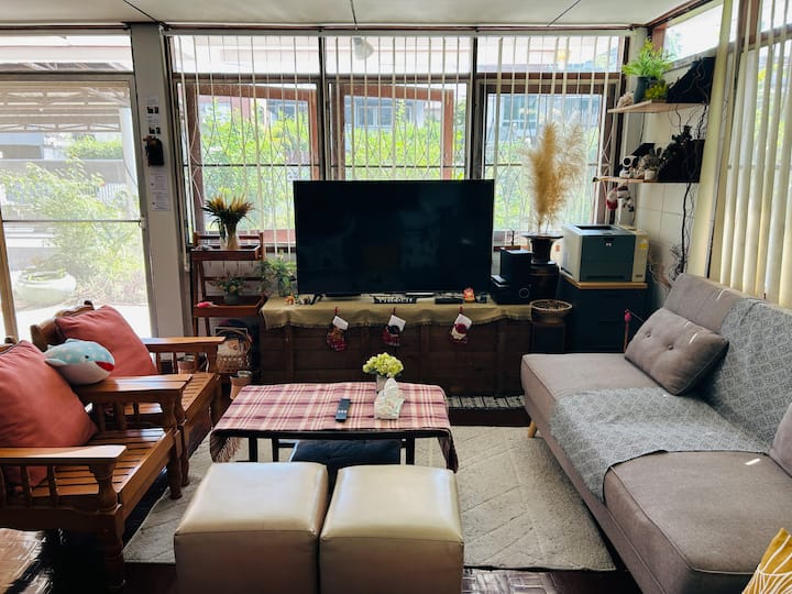 Room-peaceful Twin 22sqm-rama9-3cats - Bangkok