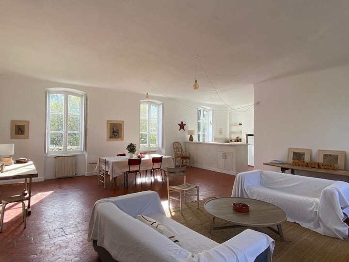 Grand Appartement Lumineux Avec Jardin Et Piscine - Uzès