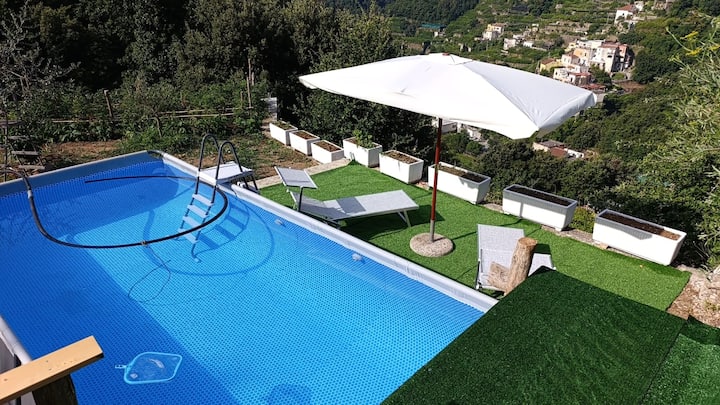 Amalfi Coast View, Pool & Free Shuttle - Province of Salerno