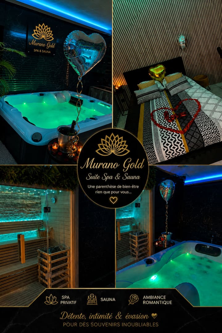 Murano Gold Gîte Avec Spa & Sauna Privatif - Wissant