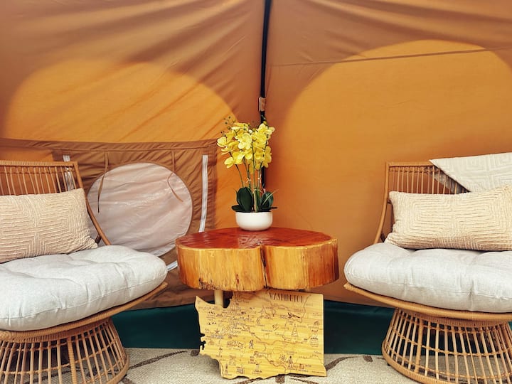 Premium Stargazing Bell Tent Pa - Port Angeles, Washington