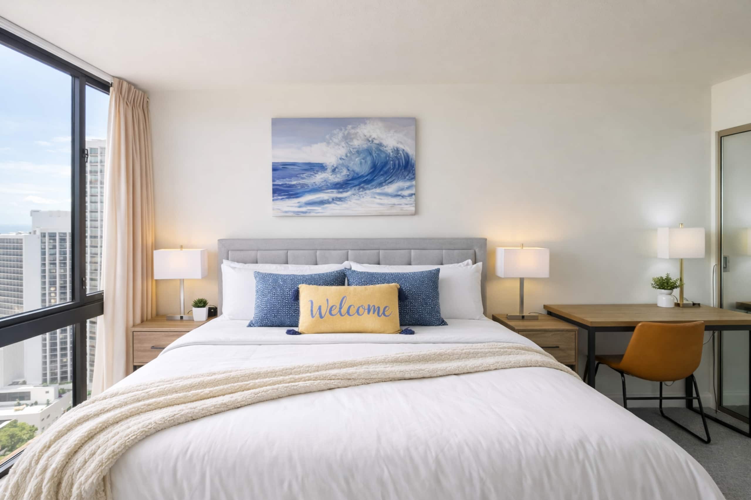 Waikiki Beach Ocean 28F Suite, Patio - Image 13