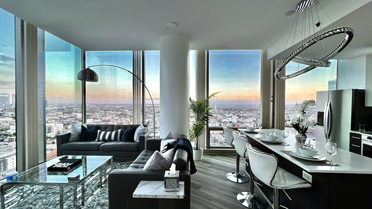 Penthouse LA 2bed/2bath [SKY SUITE | 5-STAR VIEWS