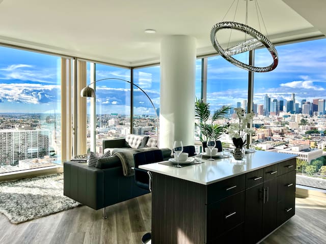 Penthouse LA 2bed/2bath [SKY SUITE | 5-STAR VIEWS]