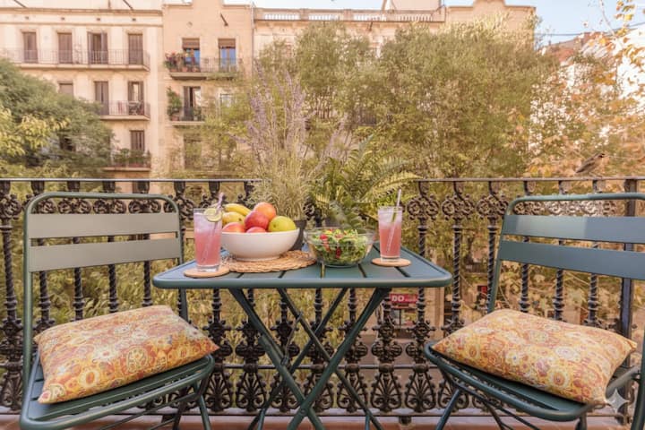 Superbe 4 Ch. Et 2 Sdb à L'eixample-quartier Idéal - Barcelona
