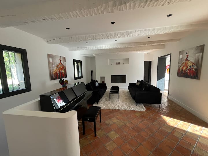 Peaceful Villa•ac•heated Pool•gym•coworking - Auribeau-sur-Siagne