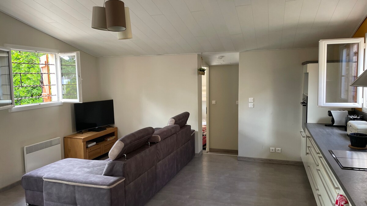 Top Airbnb: Villa 6 people 250 m beach a Valras Plage