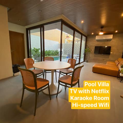 Pool Villa Makati Karaoke Netflix Fast Wifi