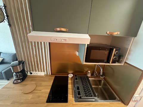 Top performing Airbnb: Studio for 1 to 4 people with air conditioning and Wi-Fi in Le Grau Du Roi