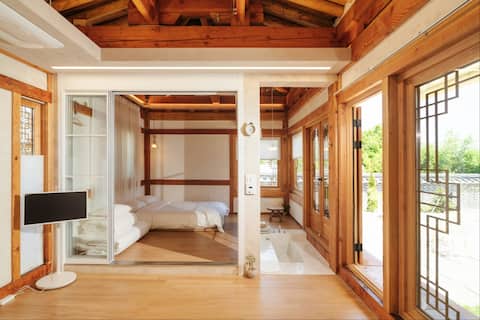 Dalmune # Foot Bath # Emotional Hanok # Private Pension # Chungnam Certified Accommodation