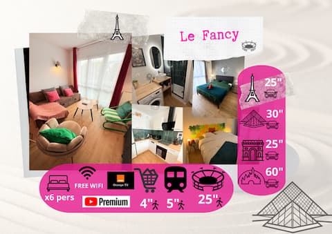 Le Fancy – 6 people, near Stadium, shopping mall