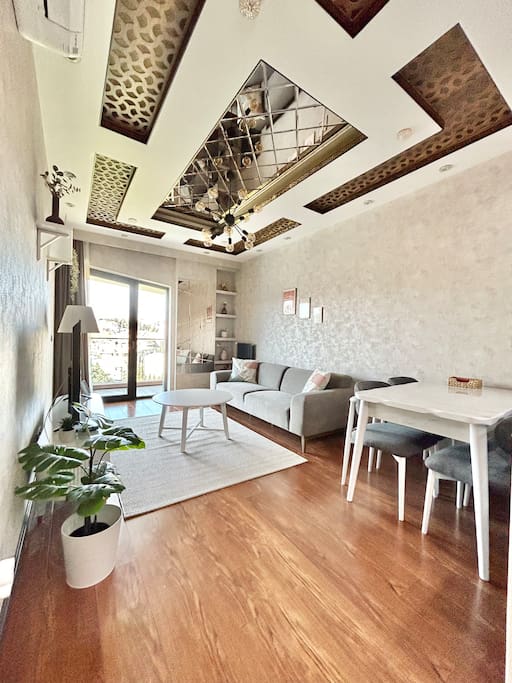 Luxury flat with gym,pool,sauna
