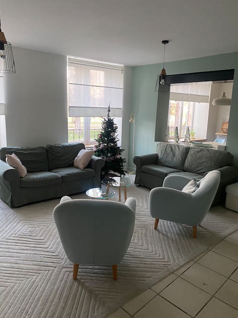 House – view of castle park.