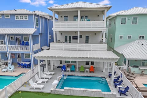 Beach Home w/Pool, Elevator & Gulf Views