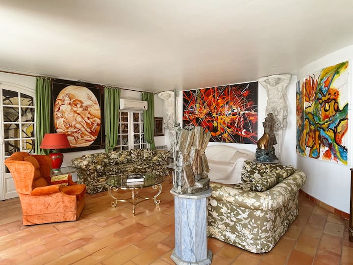Maison En Bord De Mer Avec Vue Sur Cannes - Théoule-sur-Mer