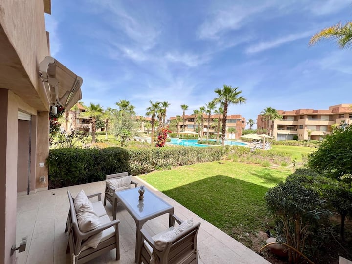 Joli Appartement Vue Piscine - Marrakech