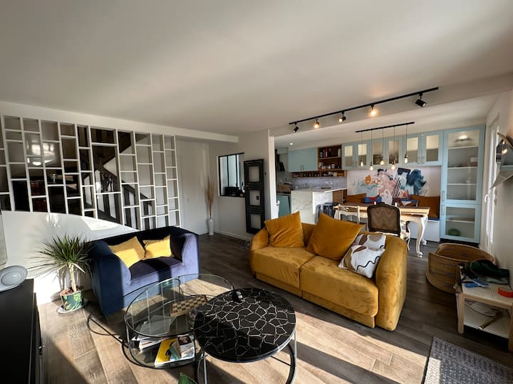 Cozy Room At The Beach, Garden, Desk & Bubble-bath - Biarritz