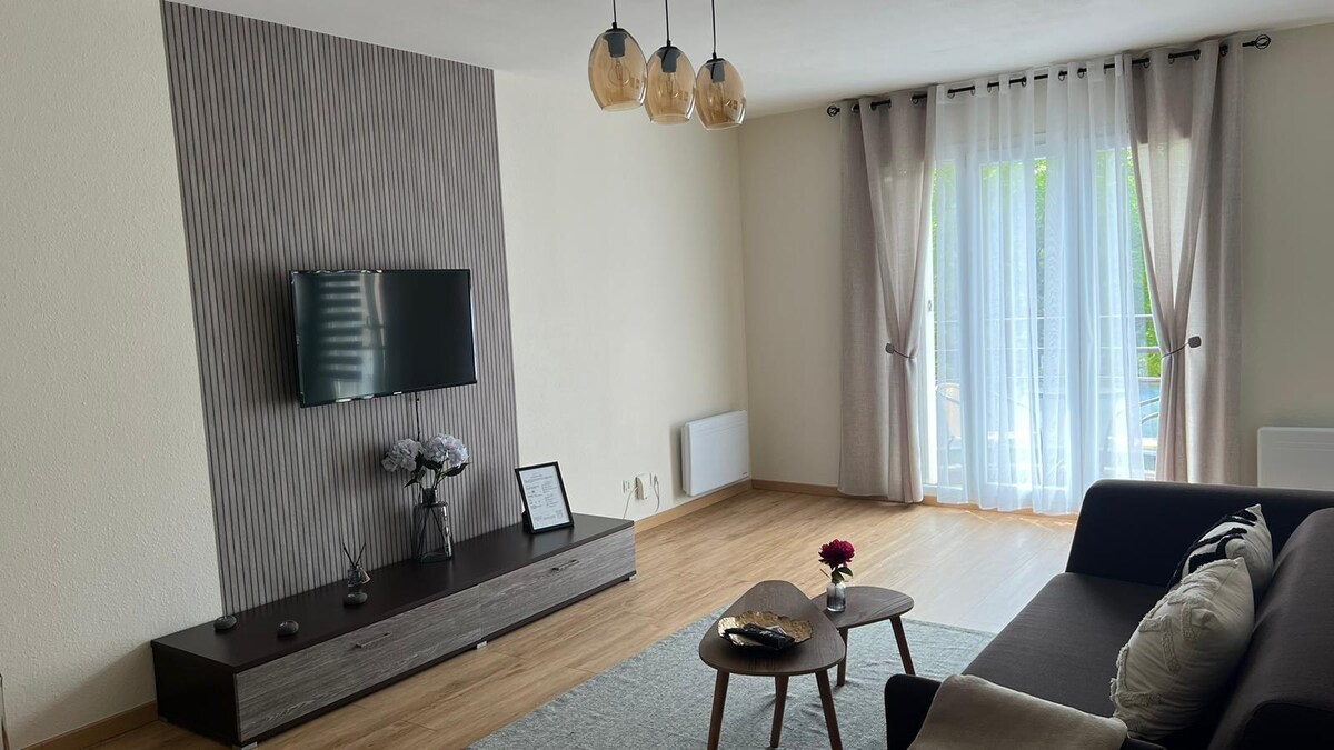 Proprietà Airbnb di successo: Cozy corners at Metz station, 50 m2, Private parking, Balcony a Metz