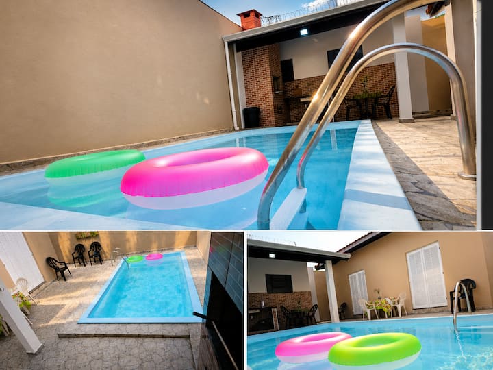 Casa Pé Na Areia C/piscina, Bilhar E Churrasqueira - Praia Grande