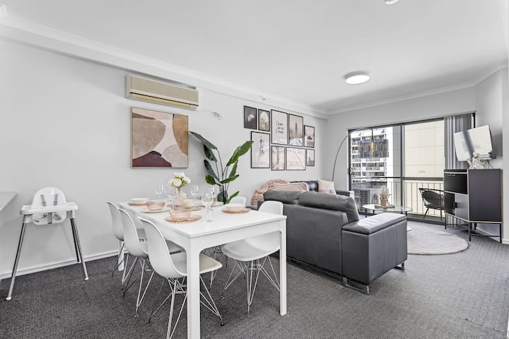 City Living Retreat - 2br Apartment In East Perth - Optus Stadium