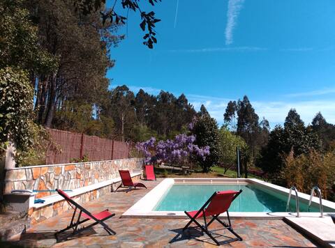 Casa Quercus Galicia, 17 minutes from Santiago!