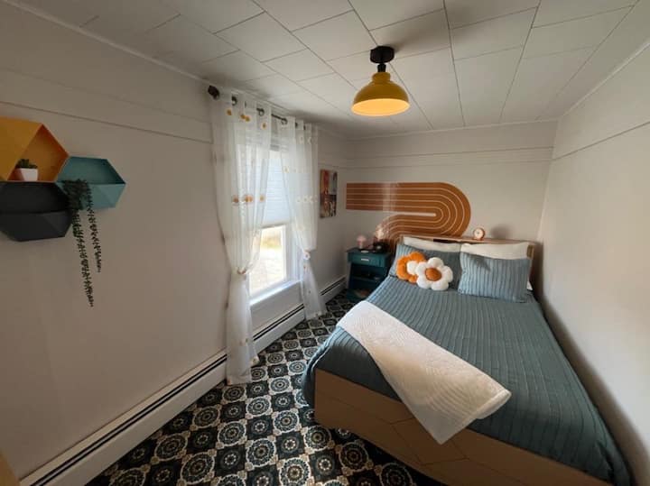 חדר שינה רטרו