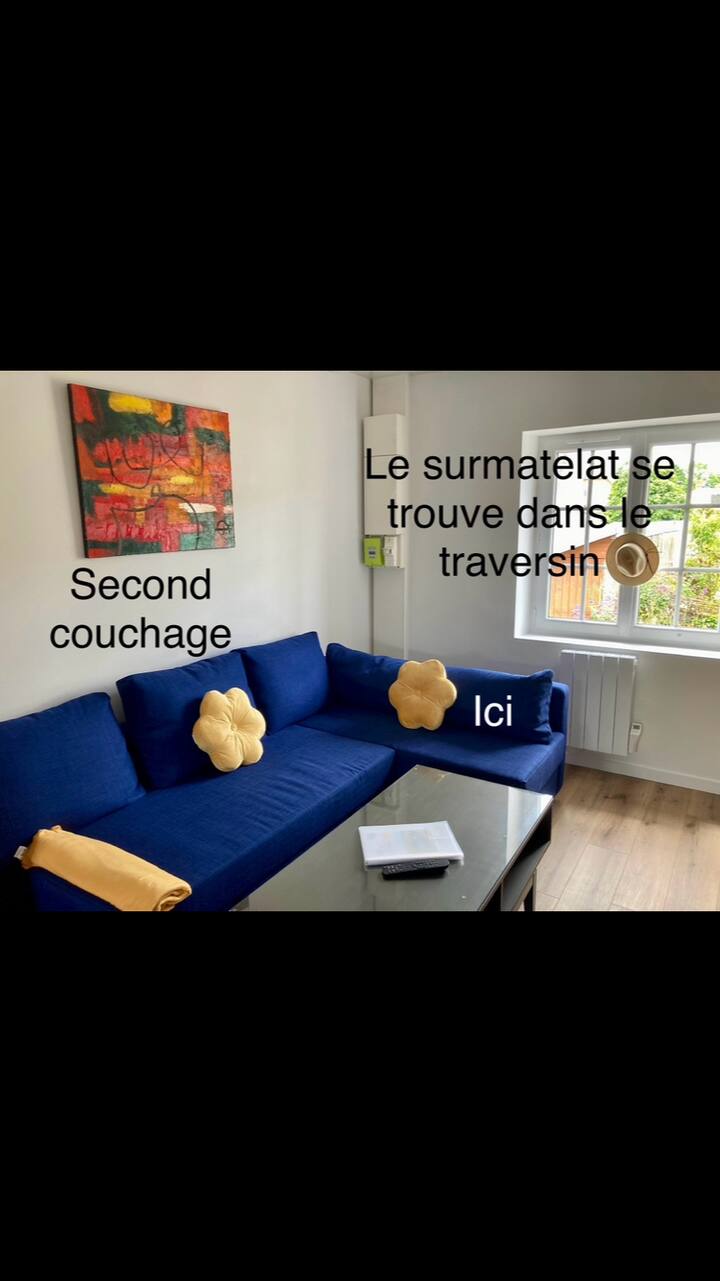 Appartement "Les Temps Heureux" à 500m De La Mer - Normandía