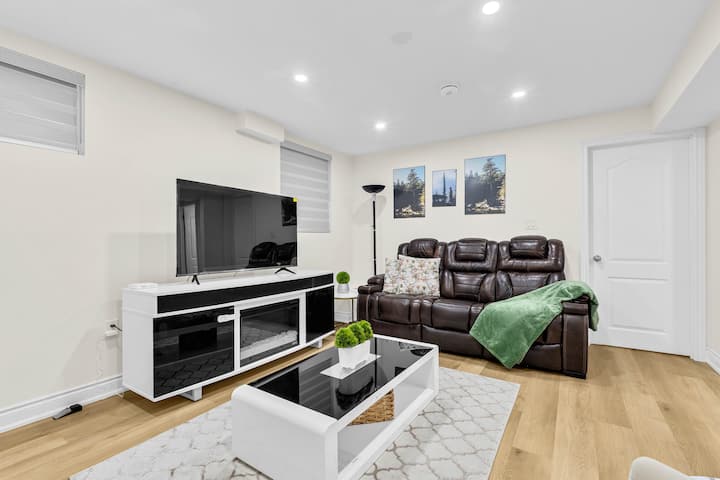 Serene 2br Milton Basement Near Trails - Milton