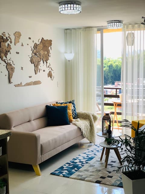 Popular Airbnb listing: New Apartment in Santa Rosa De Cabal