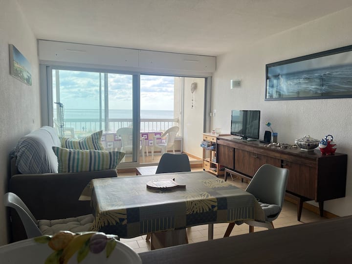 Appartement T2 Face à La Mer - Marseillan