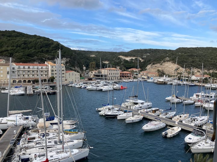 Bel Appartement Sur Le Port De Bonifacio - Bonifacio