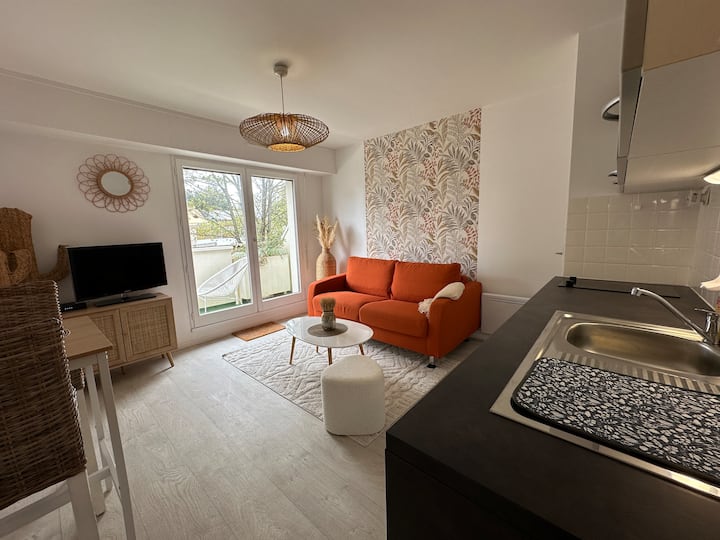 Le Cocon - Studio Avec Balcon Et Parking - Vannes