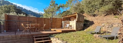 Private river access – Les Rives du Chassezac